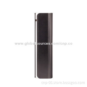 Potable/Aluminum Power Bank for iPhone 5, with 2,600mAh Capacity, 5V/1,000mA Input Voltage/Current